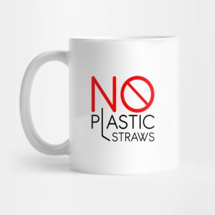 No plastic straw Mug